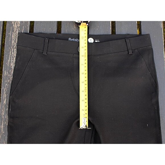 Betabrand Med LONG (Tall) - Dress Yoga Pants - Almost Unworn, Straight Mid Rise - Picture 5 of 11